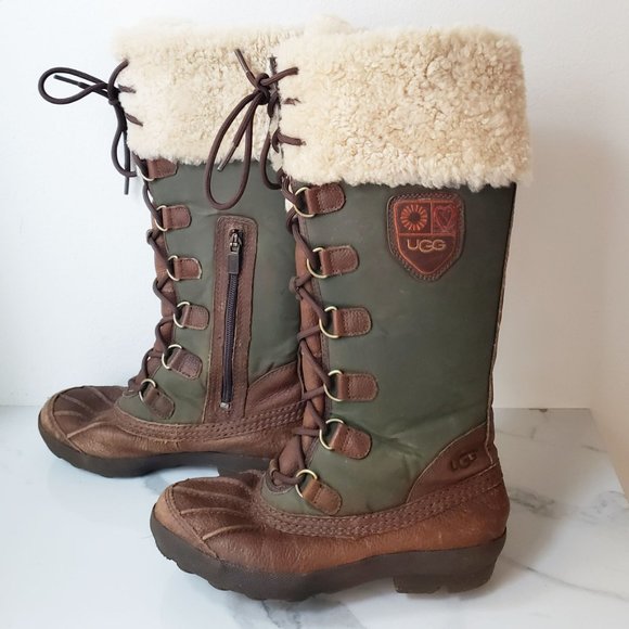 UGG Shoes Ugg Rare Sheepskin Edmonton Winter Boot Poshmark